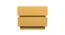 Lagere Series Bedside Table polished in dual Colours (Natural for Drawers & Black) (Yellow Finish) by Urban Ladder - Design 1 Side View - 711149