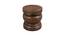 Boj Series Side Table & Bedside Table carved out of Solid Hardwood duly polished in Walnut Finish (Walnut Finish) by Urban Ladder - Design 1 Side View - 711152