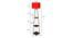 Reed Red Cotton Floor Lamp with Solid Wood (Brown) by Urban Ladder - Design 1 Dimension - 712347