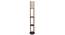 Django Grey Jute Floor Lamp with Solid Wood (Brown) by Urban Ladder - Front View Design 1 - 712407
