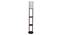 Magner White Cotton Floor Lamp with Solid Wood (Brown) by Urban Ladder - Front View Design 1 - 712499