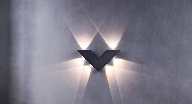Escort Outdoor Wall Lamp (Black) by Urban Ladder - Design 1 Side View - 712809