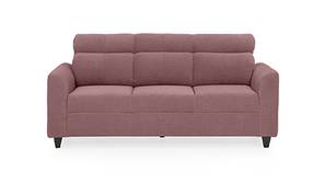 Zivo Fabric Sofa (Dusky Pink)