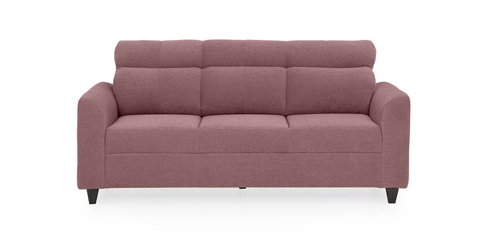 Zivo Fabric Sofa (Dusky Pink) by Urban Ladder - - 
