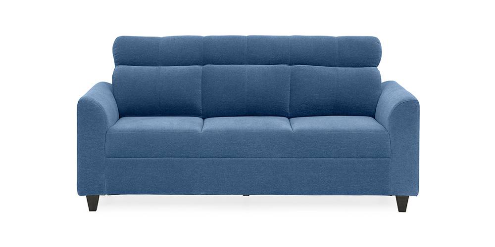 Zivo Fabric Sofa (Twilight Blue) by Urban Ladder - - 