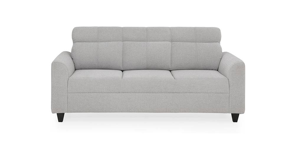 Zivo Fabric Sofa (Cloudy Grey) by Urban Ladder - - 