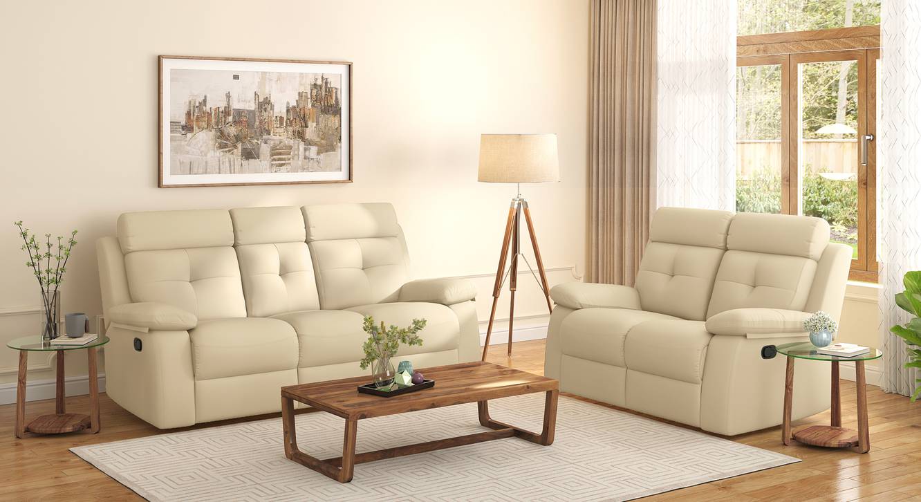 Off white recliner sale