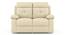 Raphael 1 Seater Fabric Recliner (Off White, Two Seater) by Urban Ladder - Close View - 