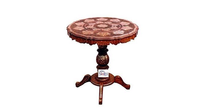 Shilpi Sheesham Wood, Brass Inlay Solid Wood Coffee Table-NSHCTBL09 (Glossy Finish) by Urban Ladder - Design 1 Side View - 713368