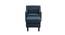 Pearson Accent Chair With Ottoman Grey (Grey, Black Finish) by Urban Ladder - Front View Design 1 - 713588