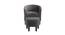 Pitts Accent Chair With Ottoman Grey (Grey, Black Finish) by Urban Ladder - Design 1 Side View - 713622