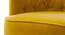 Mary Accent Chair Yellow (Yellow, Natural Finish) by Urban Ladder - Design 1 Side View - 713744