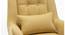 Dowdle Accent/Lounge Chair Yellow (Yellow, Black Finish) by Urban Ladder - Rear View Design 1 - 713759