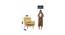 Dowdle Accent/Lounge Chair Yellow (Yellow, Black Finish) by Urban Ladder - Design 1 Dimension - 713767