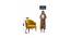 Mary Accent Chair Yellow (Yellow, Natural Finish) by Urban Ladder - Design 1 Dimension - 713776
