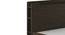 Cavinti Storage Bed With Headboard Shelves (Queen Bed Size, Drawer & Box Storage Type, Rustik Walnut Finish) by Urban Ladder - Storage Image - 