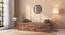 Harvey Day Bed (Teak Finish, Terracotta and Grey) by Urban Ladder - Front View - 713894