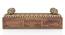 Harvey Day Bed (Teak Finish, Terracotta and Grey) by Urban Ladder - Close View - 713896