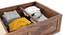 Harvey Day Bed (Teak Finish, Terracotta and Grey) by Urban Ladder - Zoomed Image - 713898