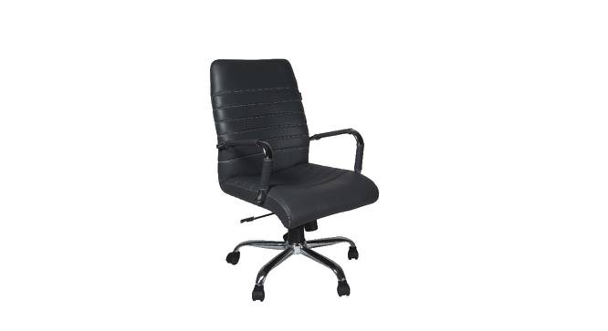 Adiko Medium Back Executive Chair ADXN LN GY MB 2011 (Grey) by Urban Ladder - Front View Design 1 - 713926
