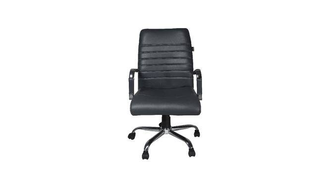 Adiko Medium Back Executive Chair ADXN LN GY MB 2011 (Grey) by Urban Ladder - Design 1 Side View - 713944