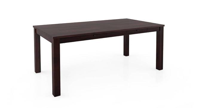 Arabia - Aries 6 Seater Dining Table Set (Mahogany Finish) by Urban Ladder - Side View - 