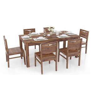 Aries dining chair with arabia 6 seater teak lp