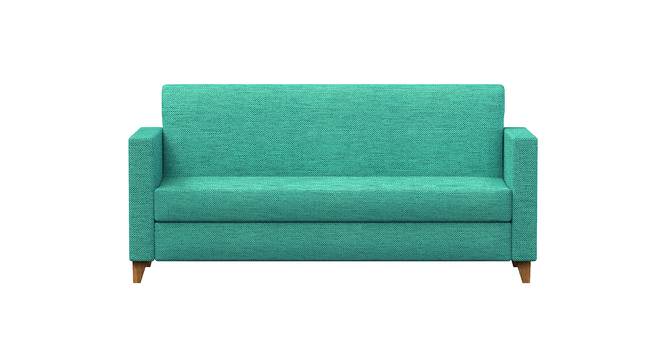 Maldivian Teal Modern Couch (Blue) by Urban Ladder - Front View Design 1 - 715702