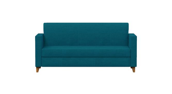 Sailor Blue Modern Couch (Blue) by Urban Ladder - Front View Design 1 - 715704