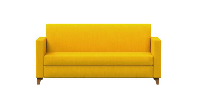 Sahara Mustard Modern Couch (Yellow) by Urban Ladder - Front View Design 1 - 715769