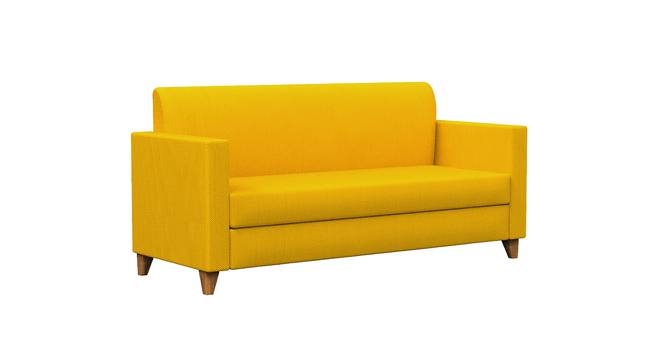 Sahara Mustard Modern Couch (Yellow) by Urban Ladder - Design 1 Side View - 715782