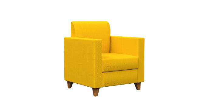 Sahara Mustard Modern Chair (Yellow) by Urban Ladder - Design 1 Side View - 715791