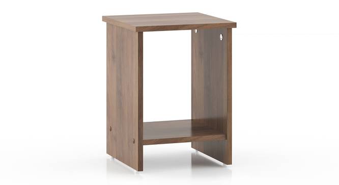 Nick Side Table - Classic Walnut (Classic Walnut Finish) by Urban Ladder - Close View - 