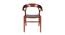 Elda Mahogany Wood Dining Chair By Stories (Brown Finish) by Urban Ladder - Cross View Design 1 - 716347