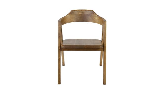 Vitro Wooden Arm Chair By Stories (Brown Finish) by Urban Ladder - Cross View Design 1 - 716355
