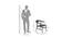 Elda Mahogany Wood Dining Chair By Stories (Brown Finish) by Urban Ladder - Design 1 Dimension - 716410