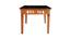 Banteng Dining Table By Stories (Natural Wood Finish) by Urban Ladder - Design 1 Side View - 716455