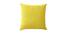 Plain Yellow Solid Set of 5 Cushion Covers-CHF-CC- 0927-2 (Yellow) by Urban Ladder - Front View Design 1 - 716514