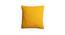 Golden Yellow Colour Textured Heavy Cotton Waffle Set of 2 Cushion Covers-CHF-CC- 11701-2 (Yellow) by Urban Ladder - Front View Design 1 - 716520
