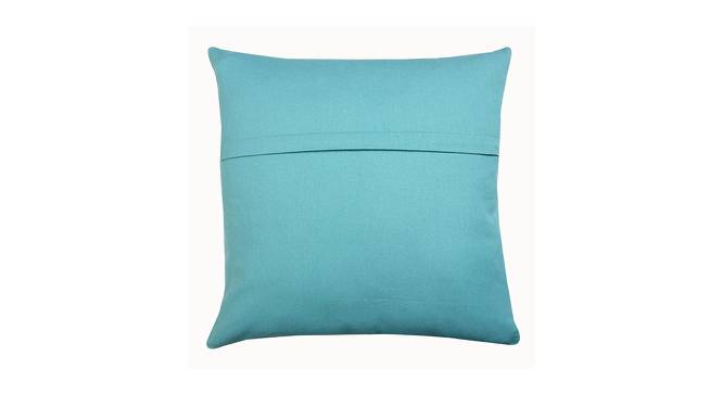 Solid Turquoise Sky Blue set of 2 Cushions Covers-CHF-CC- 0924 A-2 (Blue) by Urban Ladder - Front View Design 1 - 716586
