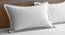 White Stripes TC Cotton Blend Double Size Bedsheet with 2 Pillow Covers ARBS-1507 (White, Double Size) by Urban Ladder - Design 1 Side View - 717238