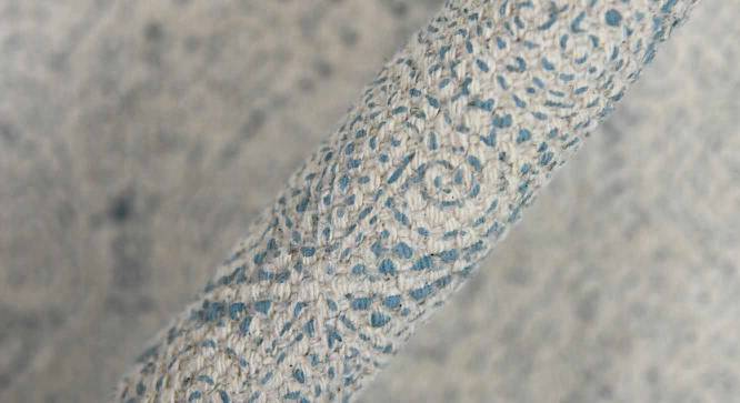 Morden Dhurries (152 x 229 cm  (60" x 90") Carpet Size, Stone Blue) by Urban Ladder - Design 1 Side View - 717818