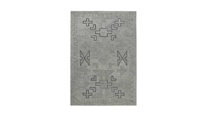 Glencoe Carpet (183 x 274 cm  (72" x 108") Carpet Size, Shale Gray) by Urban Ladder - Design 1 Side View - 718069