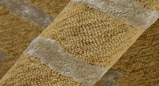 Glencoe Carpet (Gold, 244 x 152 cm  (96" x 60") Carpet Size) by Urban Ladder - Design 1 Side View - 718113