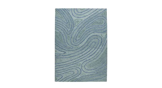 Glencoe Carpet (Aqua, 183 x 122 cm  (72" x 48") Carpet Size) by Urban Ladder - Design 1 Side View - 718150