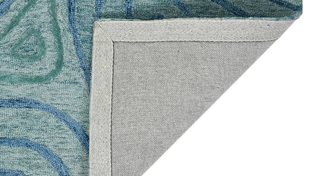 Glencoe Carpet (Aqua, 183 x 274 cm  (72" x 108") Carpet Size) by Urban Ladder - Rear View Design 1 - 718197