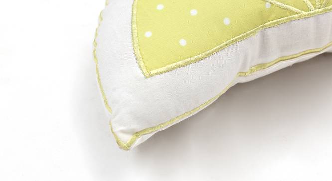 The Sweet Lemon Cushion Cover (Yellow) by Urban Ladder - Design 1 Side View - 718752