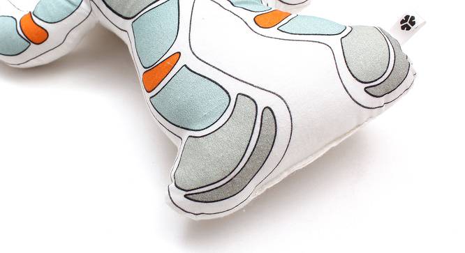The Astronaut Wave Cushion Cover (Blue) by Urban Ladder - Design 1 Side View - 718755