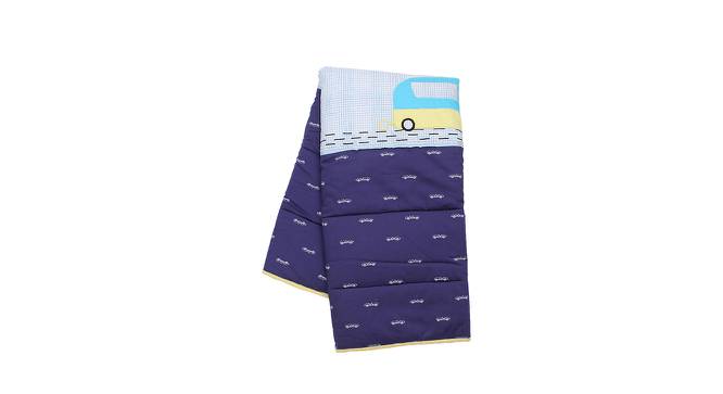 Lets Go Quilt - Navy (Navy, Double Size) by Urban Ladder - Front View Design 1 - 718807