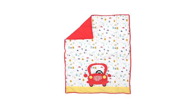 Baby's Dayout Quilt - Multi (Double Size, Multicoloured) by Urban Ladder - Front View Design 1 - 718825